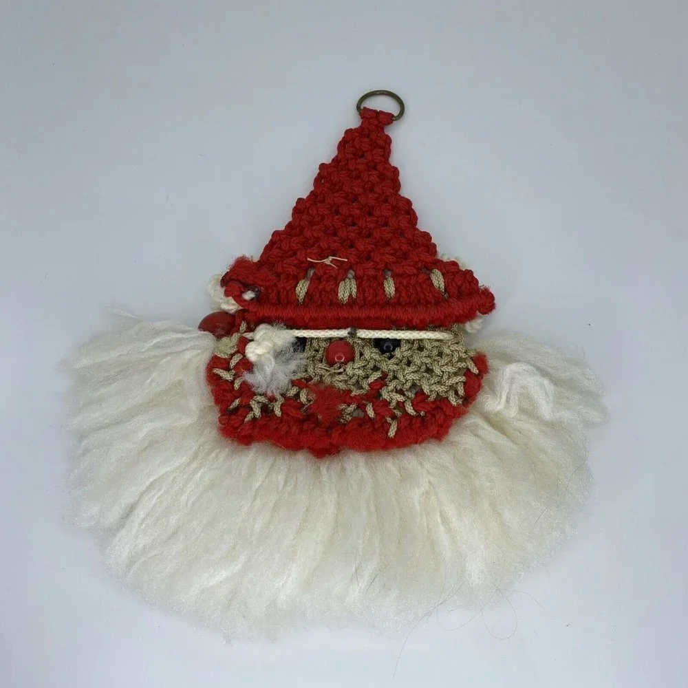 Unbranded vintage macrame